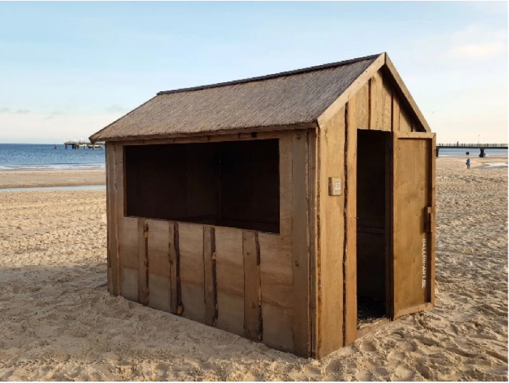 Huette am Strand